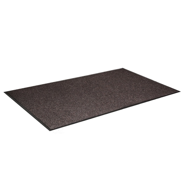 Crown Matting Technologies Polypropylene and polyester fiber, 5/16" Thick, Brown, 3' W x 5' L NR 0035BR - main